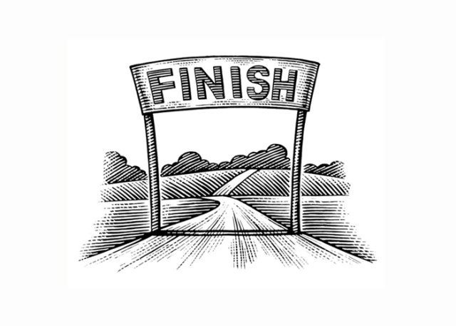 Finish Line art